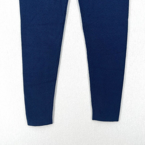 LUNYA Pants Womens Medium Blue Cozy Cotton Silk Jogger Deep Blue Waffle NWOT - Picture 7 of 16
